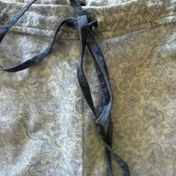 Tommy Hilfiger Womens Blue Paisley Cotton Pajama Pants Sleepwear Size S RX61S052 - Picture 4 of 9